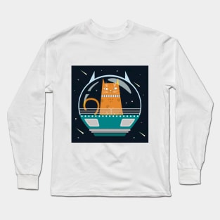 Cat astronaut Long Sleeve T-Shirt